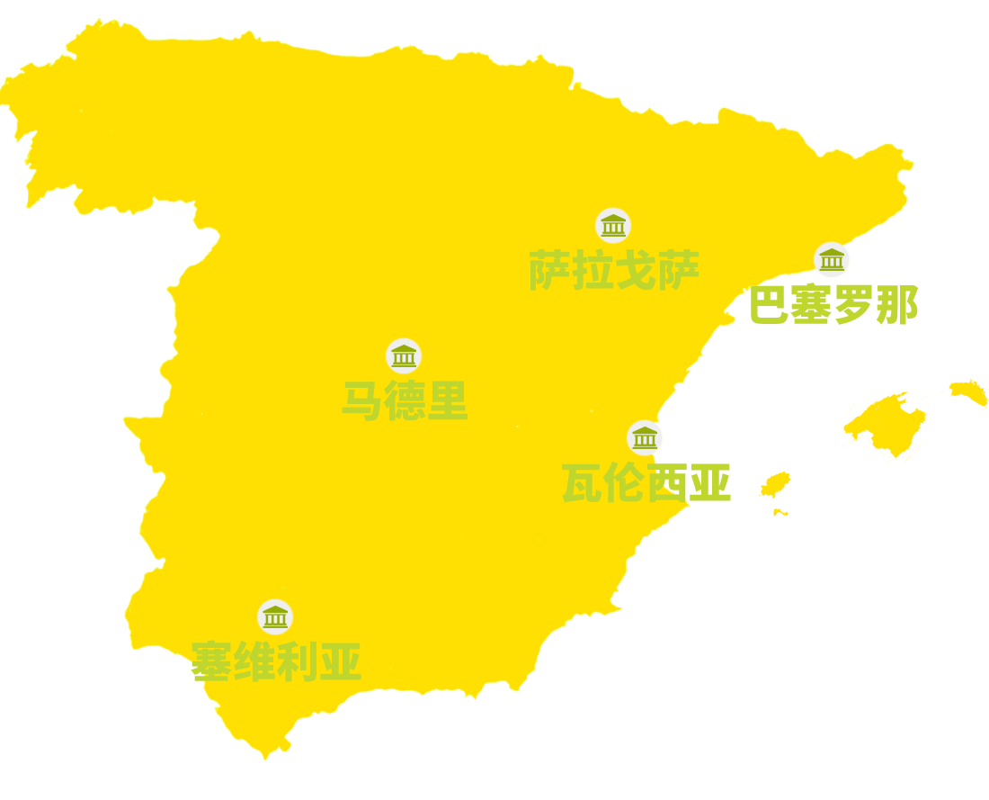 西班牙地图