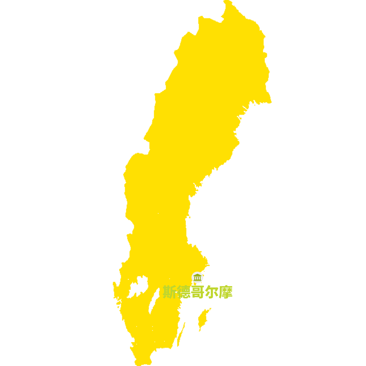 瑞典地图